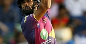 Rahul Tripathi batting