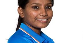 Indian cricketer Rajeshwari Gayakwad