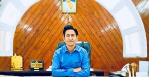 Deepak Rawat In His Office