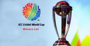 ICC Cricket World Cup Winners List