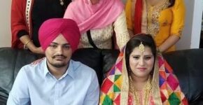 Sidhu Moose Wala viral image of wedding