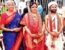 Pratik Doshi with his wife and mother-in-law