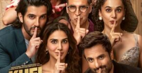 A poster of the film 'Khel Khel Mein' (2024)